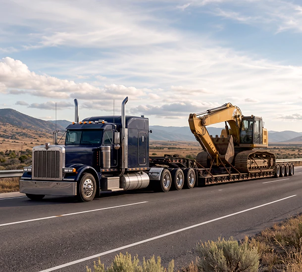 Heavy Equipment Transport and Oversize Load Hauling in Utah